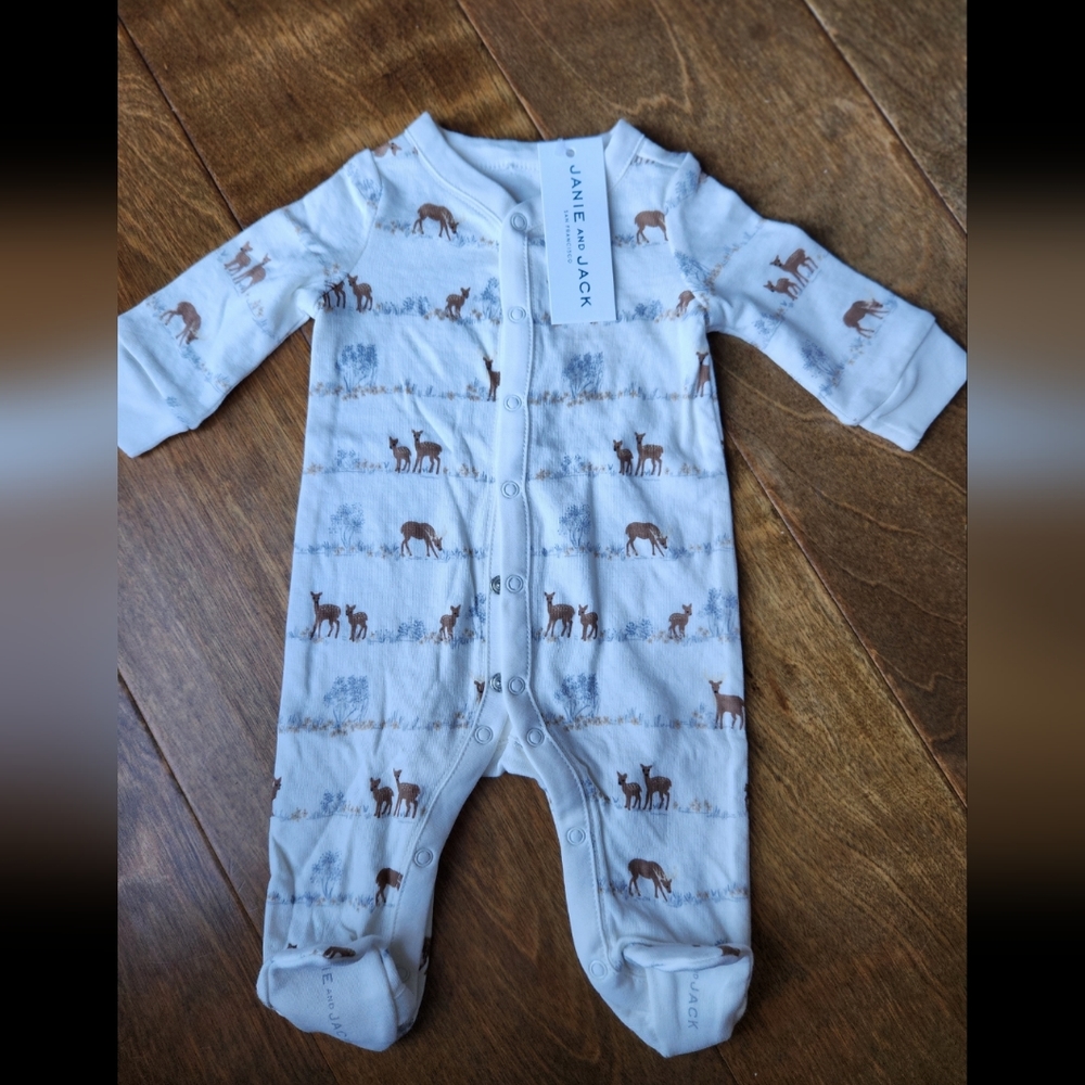 Janie and Jack NWT Footie Jammies